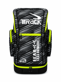 Track Swimming Backpack with Wet Compartment – Black Streak