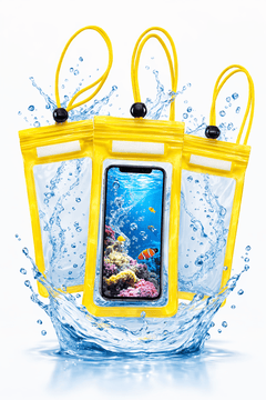Waterproof Phone Pouch with Lanyard
