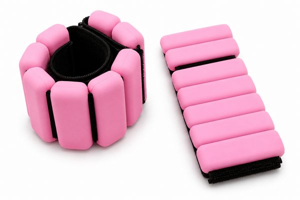 Soft Wrist & Ankle Weights – 0.5 kg – Pink