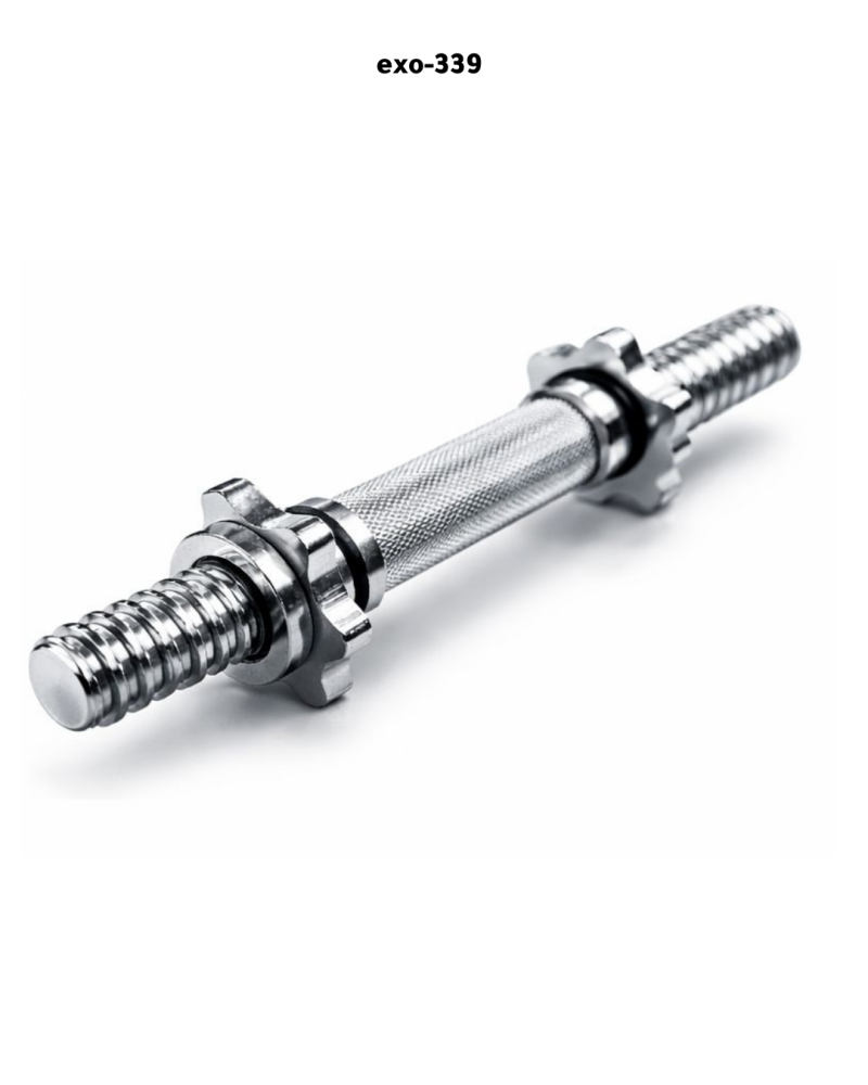 35cm Nickel-Plated Weight Bar - Silver