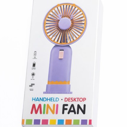 Handheld mini fan