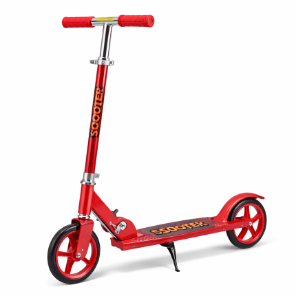 2-Wheel Scooter in Red, Blue, Pink, and White