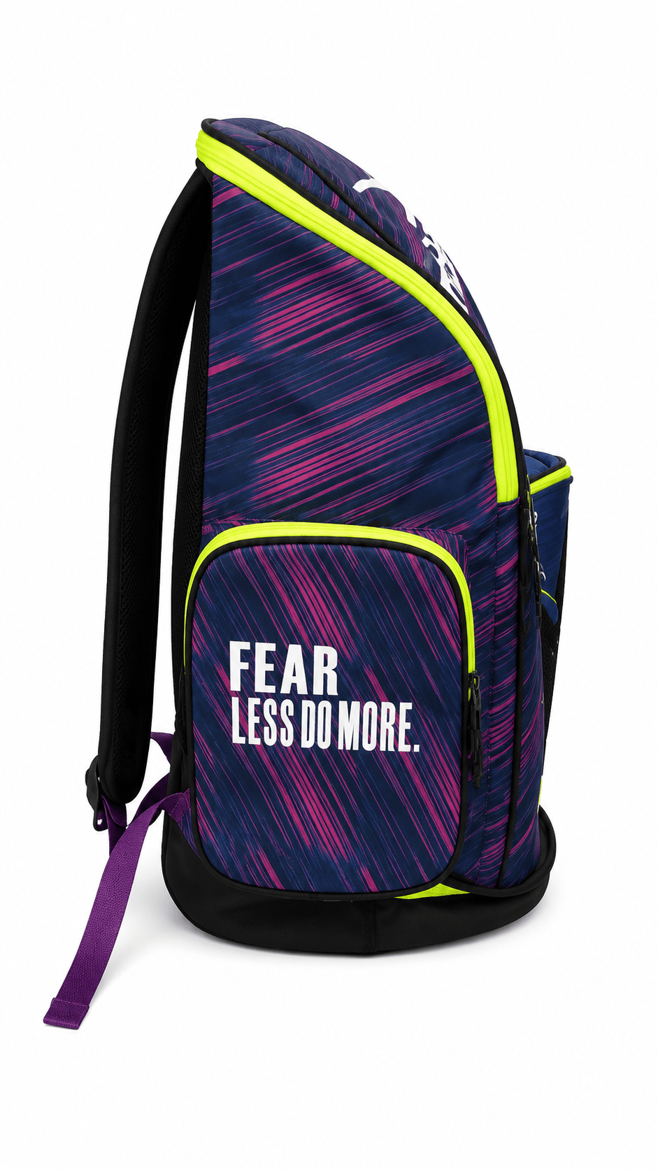 Track Swimming Backpack with Wet Compartment – Purple Streak – photo 3