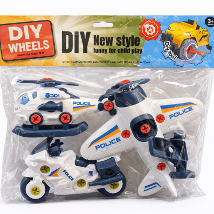 DIY assemble airplane toy