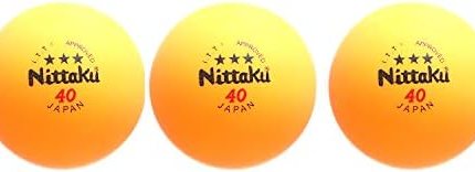 Nittaku 3-Star Table Tennis Balls