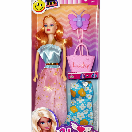Doll with Accessories Set