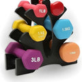 6-piece dumbbell holder