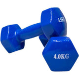 Pair of Vinyl Dumbbell