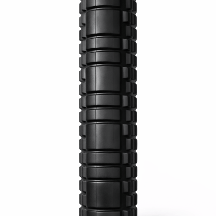 Yoga Foam Roller – 60 cm in Black, Fuchsia, Blue, and Pink