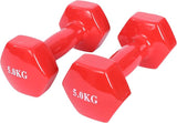 Pair of Vinyl Dumbbell