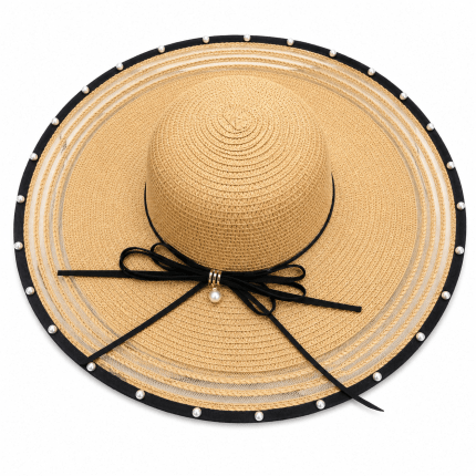 Women's Embroidered Beach Sun Hat