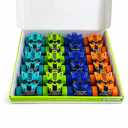 Racing toy car in multiple colors