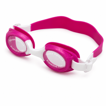 Kids swimming goggles in multiple colors