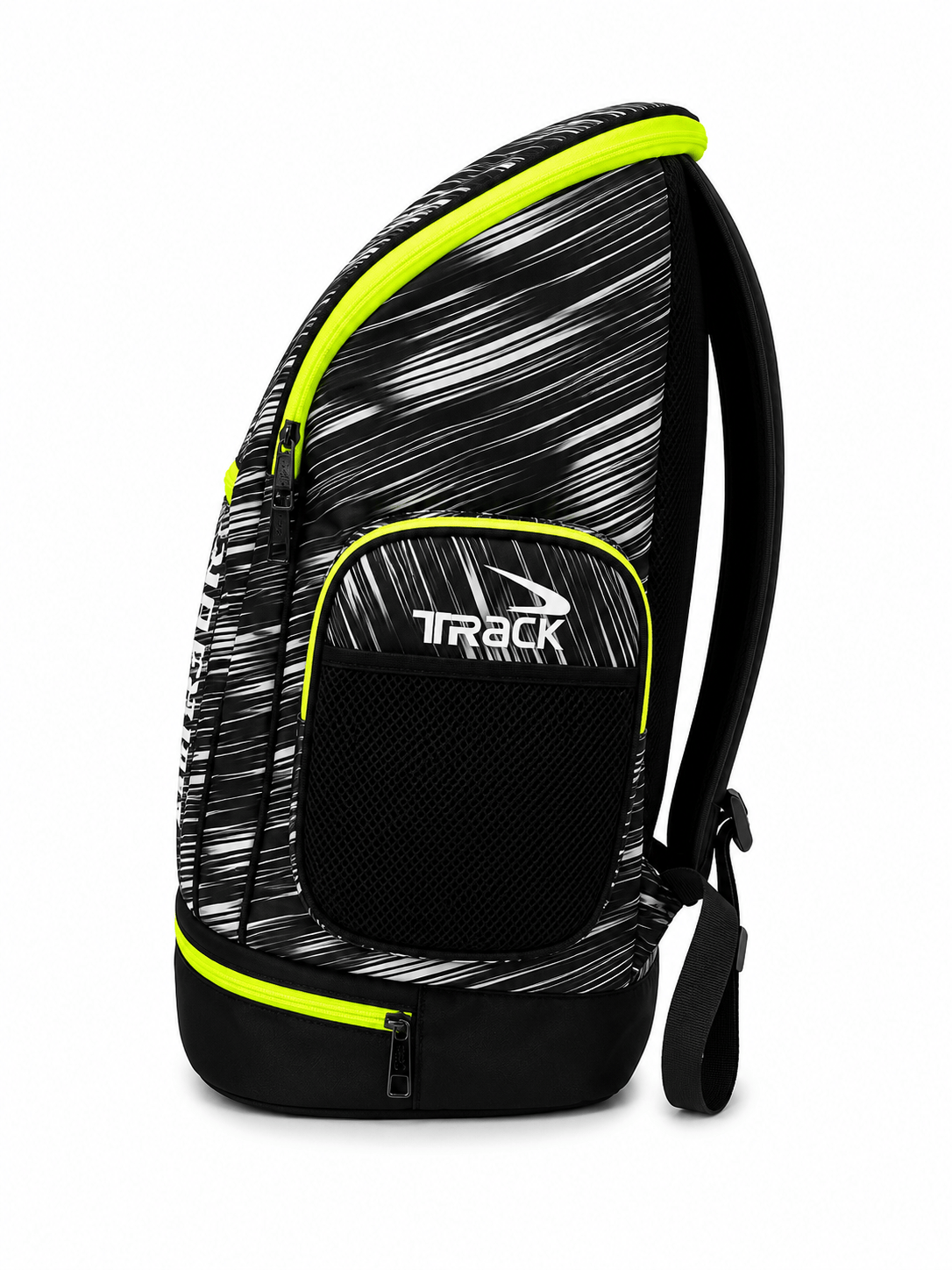 Track Swimming Backpack with Wet Compartment – Black Streak – photo 3