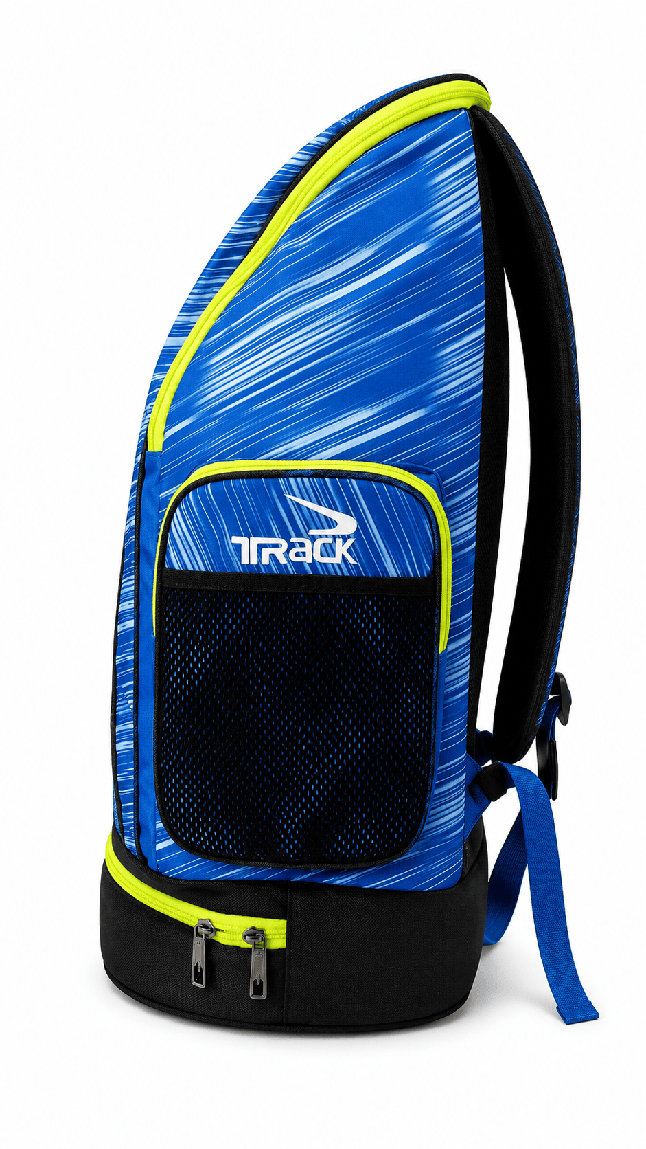 Track Swimming Backpack with Wet Compartment – Blue Streak – photo 2