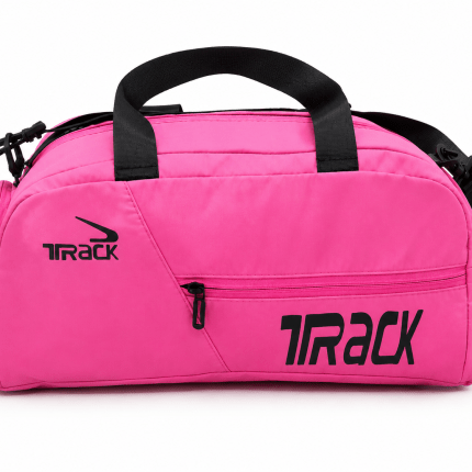 Track Handbag in Blue, Mint Green, and Pink