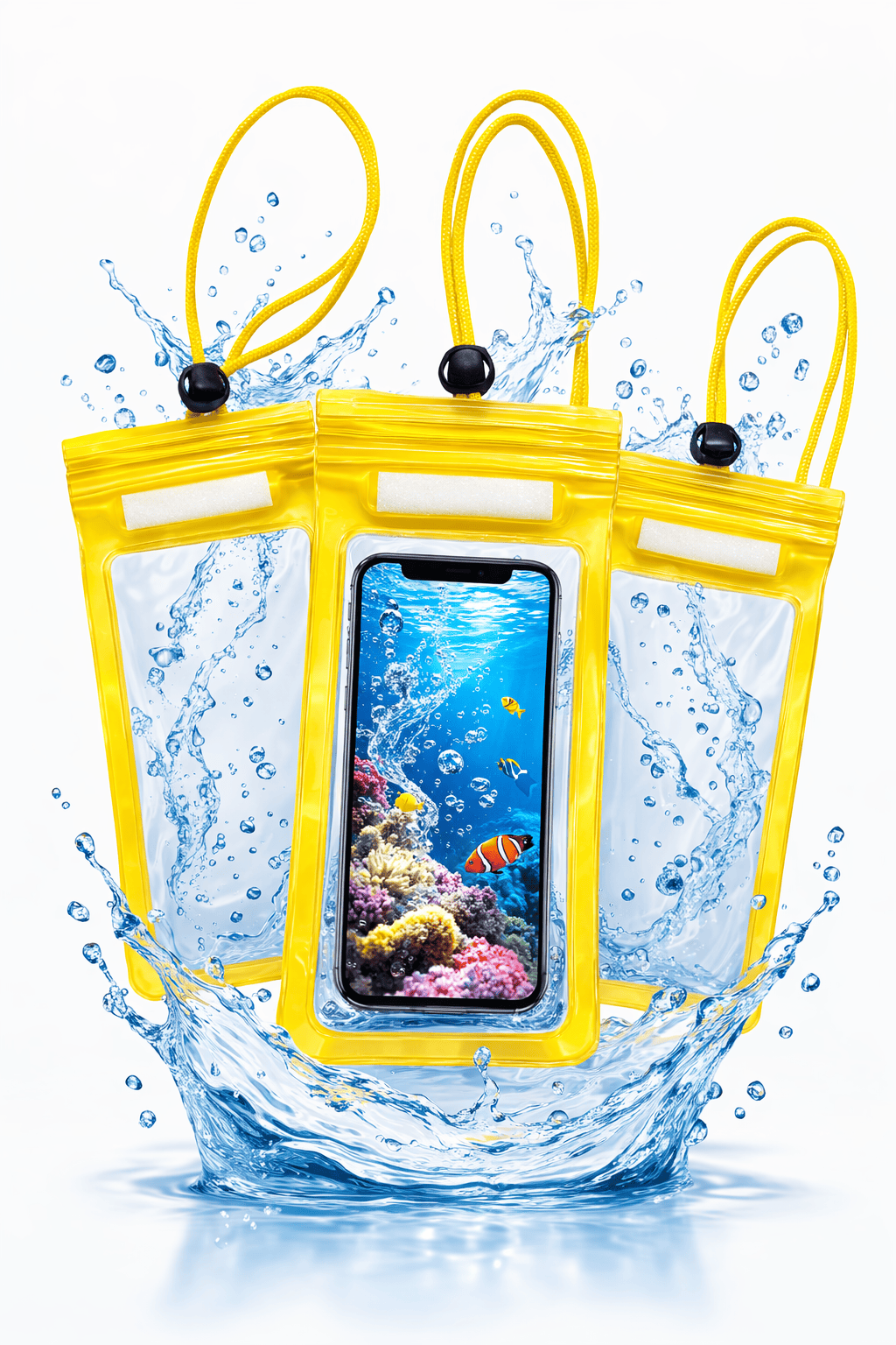 Waterproof Phone Pouch with Lanyard