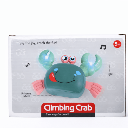 Naughty crawling crab toy