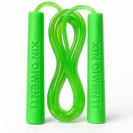 Jump Ropes in Green, Blue, and Pink