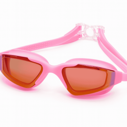 Track silicone swimming goggles