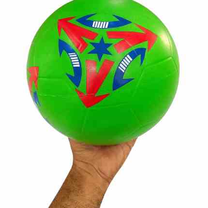 Rubber football for casual play