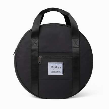 Handbag & Shoulder Bag in Black, Fuchsia, and Purple