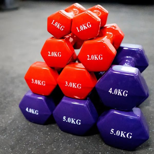 Vinyl Dumbbells – Pair – view 3