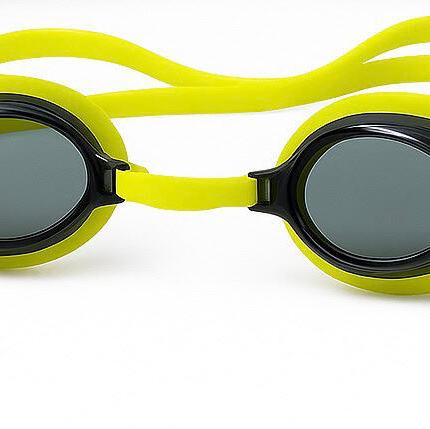 Swimmer swimming goggles in blue and yellow