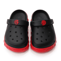 Crocs clogs in black navy blue white