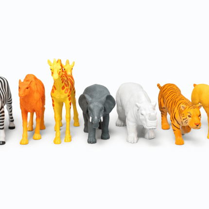 Large animal toy set