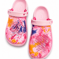 Women's printed crocs clogs