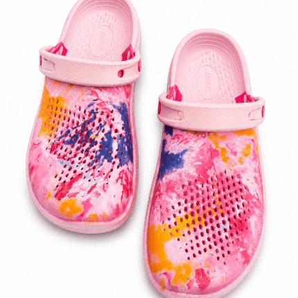 Women's printed crocs clogs