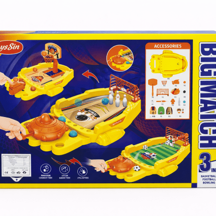 Basketball and bowling game 2 in 1