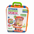 Kids kitchen table and play set