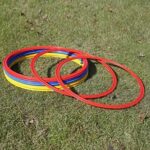 Training rings for agility drills