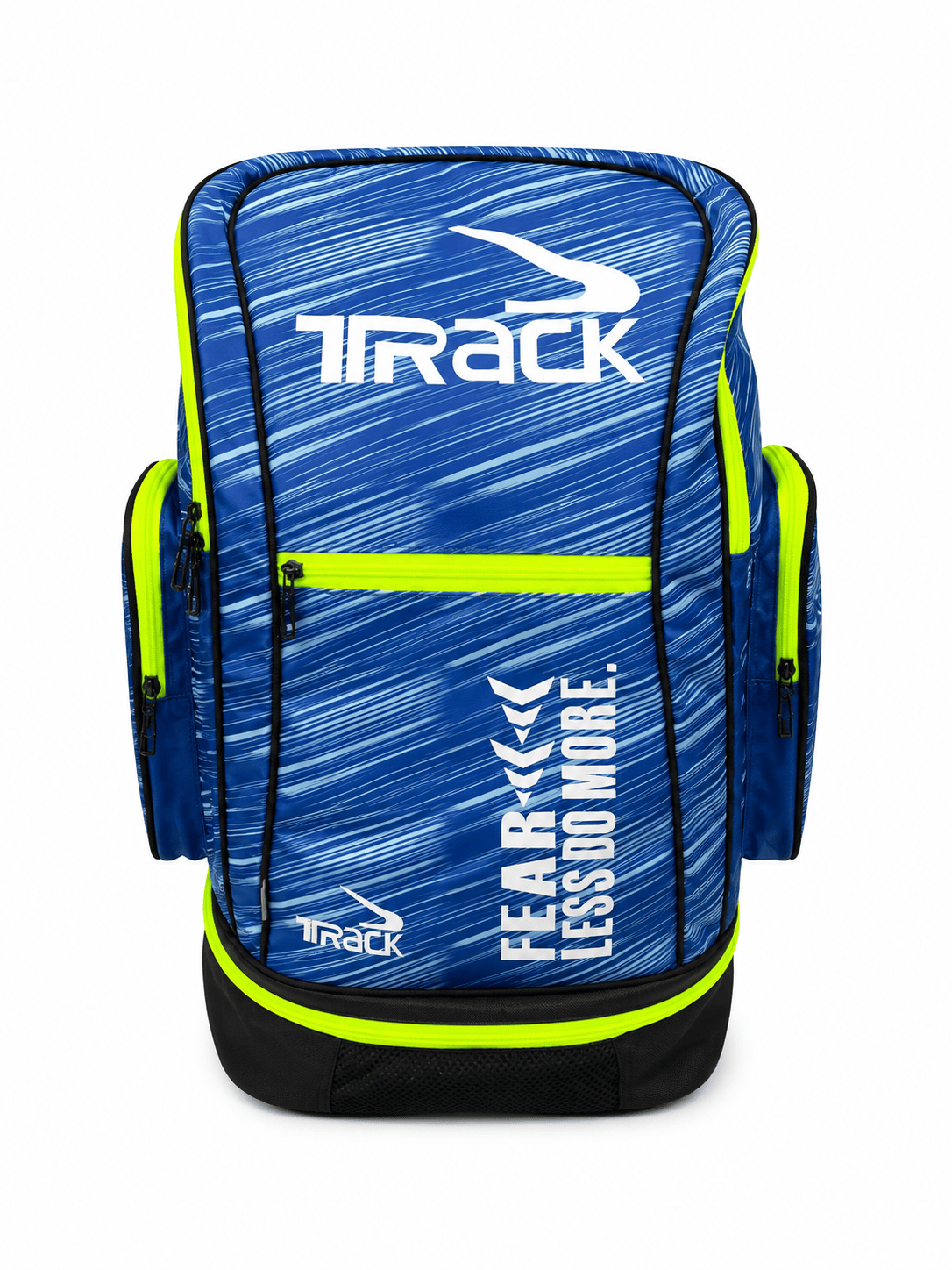 Track Swimming Backpack with Wet Compartment – Blue Streak