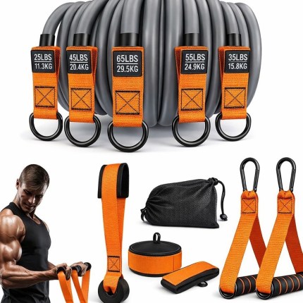 Resistance Bands Set – 5 Levels