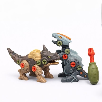DIY assemble dinosaur toy set