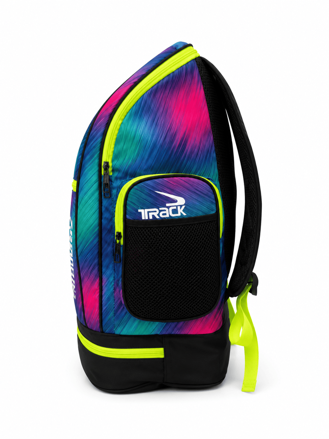 Track Swimming Backpack with Wet Compartment – Neon Print – photo 2