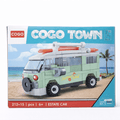COGO Town estate car building blocks
