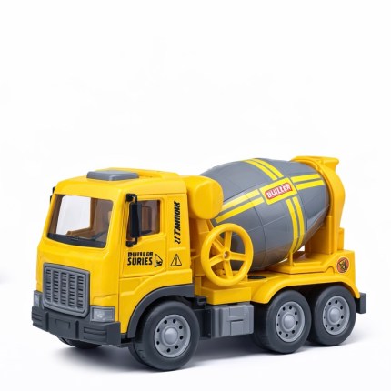 Construction mixer truck toy