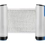 Automatic ping pong net holder