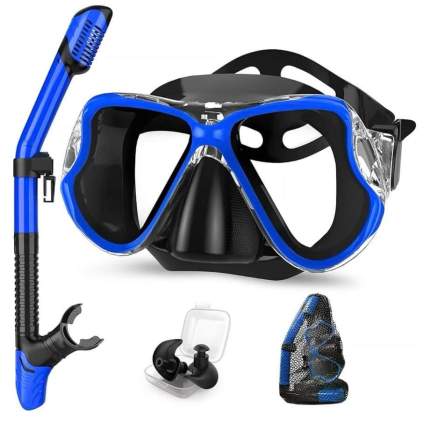 Track silicone snorkeling set