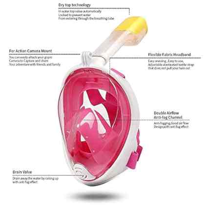 Full face snorkel mask