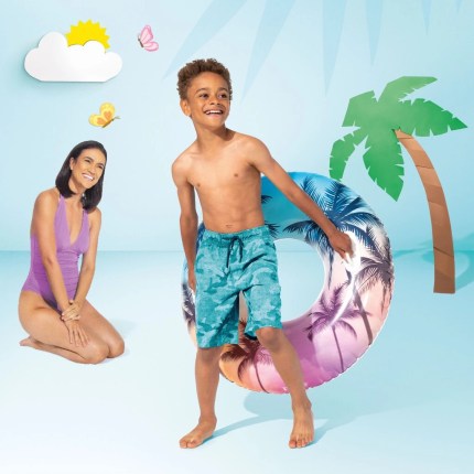 Large Swim Ring with Handles – 97 cm