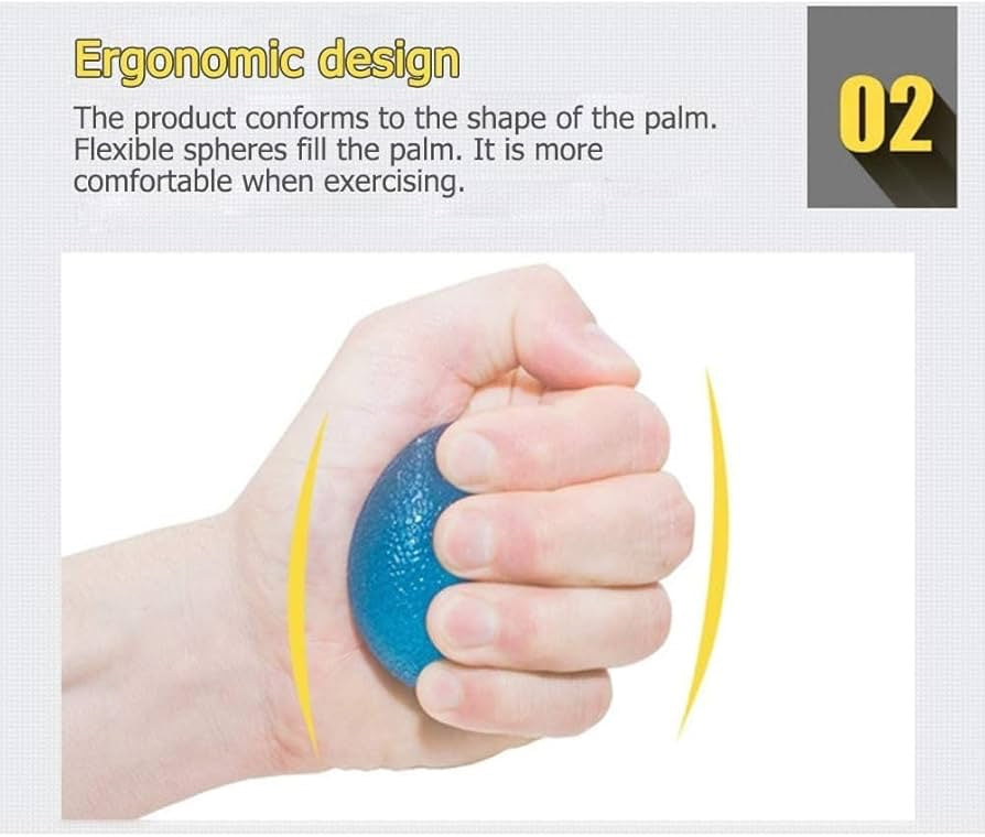 Gel Hand Exercise Egg Ball – 4