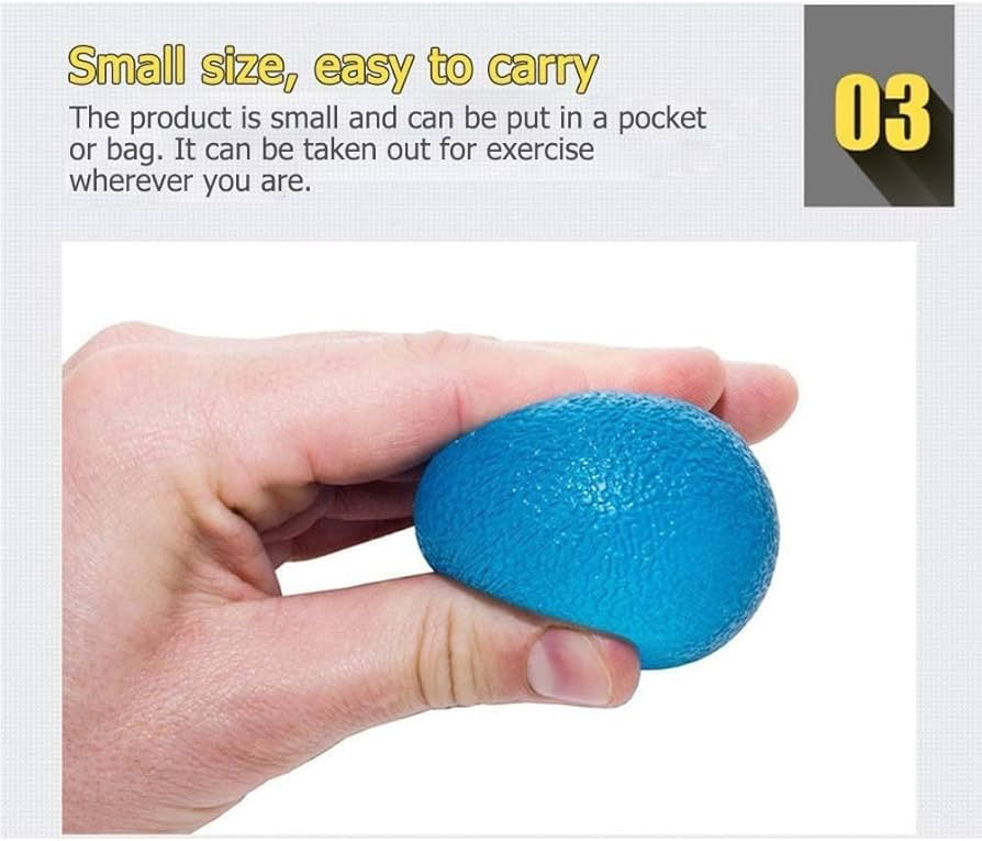 Gel Hand Exercise Egg Ball – 2