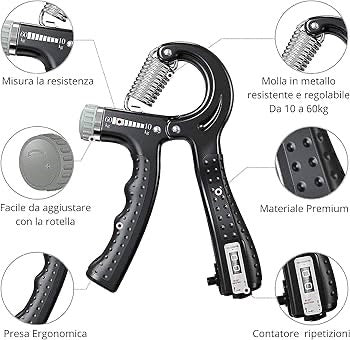 Adjustable Hand Grip Strengthener with Counter – 10–60 kg – photo 10