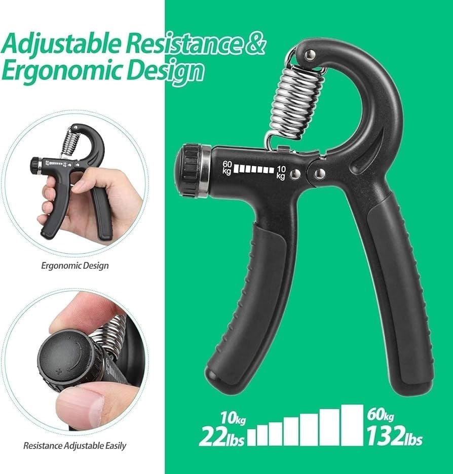 Adjustable Hand Grip Strengthener with Counter – 10–60 kg – photo 13