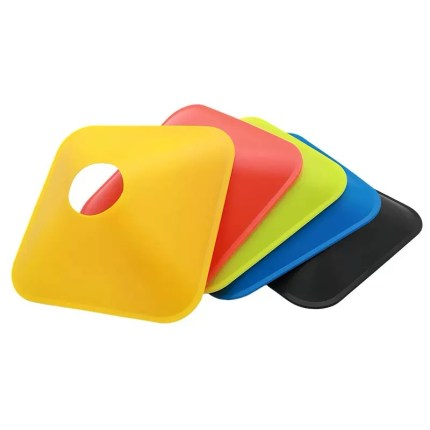 Square training marker cone for football drills